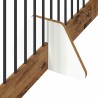 Porte de chien pliable avec supports 4 pcs Bois ancien 401 cm 631079631079