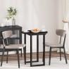 Plateau de table Noir Ø 60 x 1,5 cm Bois d'ingénierie 631080631080