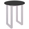 Plateau de table Noir Ø 60 x 1,5 cm Bois d'ingénierie 631080631080