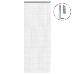 Moustiquaire de porte à chaîne 80x221 cm aluminium 631084631084