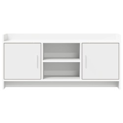 Meuble TV 102 x 33 x 47 cm Blanc Bois d'ingénierie 631085631085