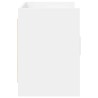 Meuble TV 102 x 33 x 47 cm Blanc Bois d'ingénierie 631085631085