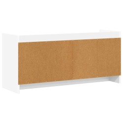 Meuble TV 102 x 33 x 47 cm Blanc Bois d'ingénierie 631085631085