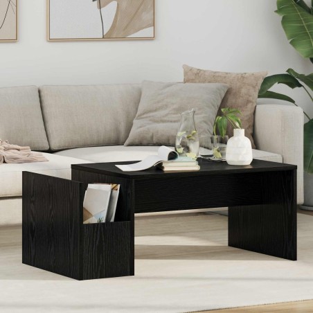 Table basse Chêne noir 90 x 45 x 35 cm Bois d'ingénierie 631091631091