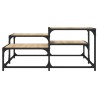 Table basse chêne sonoma 87,5x87,5x40 cm bois d'ingénierie 631093631093