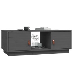 Table basse Gris 100x50x35 cm Bois massif de pin 631094631094