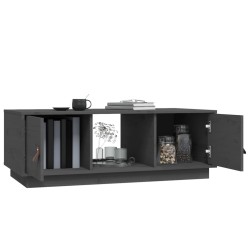 Table basse Gris 100x50x35 cm Bois massif de pin 631094631094