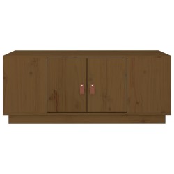 Table basse Marron miel 100x50x41 cm Bois massif de pin 631095631095