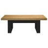 Table basse NOAIN pieds en forme de U 120x60x40 cm massif pin 631096631096