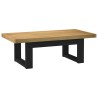 Table basse NOAIN pieds en forme de U 120x60x40 cm massif pin 631096631096