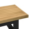 Table basse NOAIN pieds en forme de U 120x60x40 cm massif pin 631096631096