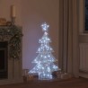 Sapin de Noël avec 100 LED Blanc froid 120 cm Acrylique 631100631100