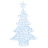 Sapin de Noël avec 100 LED Blanc froid 120 cm Acrylique 631100631100