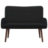 Sofa 2 places Noir 115 x 61 x 87 cm Velours (V) 631103631103