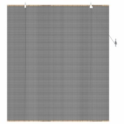 Store enrouleur Gris 140 x 160 cm Bambou 631104631104