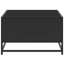 Table basse noir 100x57x35 cm bois d'ingénierie et métal 631109631109