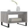 Table basse sonoma gris 60x50x40 cm bois d'ingénierie 631110631110