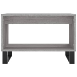 Table basse sonoma gris 60x50x40 cm bois d'ingénierie 631110631110