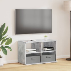 Support de télévision avec tiroir Gris béton 79 x 40 x 48 cm 631111631111