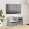 Support de télévision avec tiroir Gris béton 79 x 40 x 48 cm 631111631111
