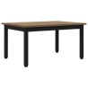 Table basse Chêne artisan 70 x 50 x 36 cm Bois d'ingénierie 631112631112