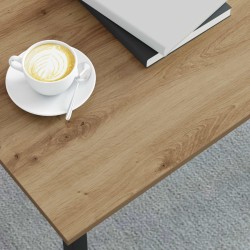 Table basse Chêne artisan 70 x 50 x 36 cm Bois d'ingénierie 631112631112