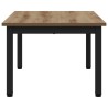 Table basse Chêne artisan 70 x 50 x 36 cm Bois d'ingénierie 631112631112