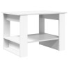 Table basse Blanc 72 x 50 x 50 cm Bois d'ingénierie 631114631114