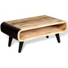 Table basse Bois de manguier brut 90x55x39 cm 631118631118