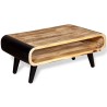 Table basse Bois de manguier brut 90x55x39 cm 631118631118