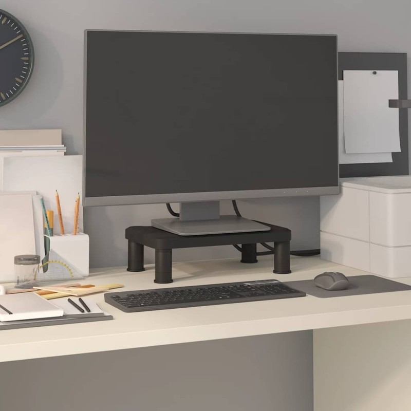 Support de moniteur Noir 38x24x10,5 cm 631121631121