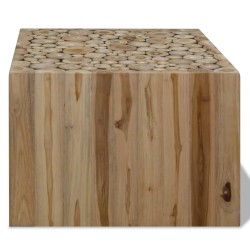 Table basse Teck authentique 50x50x35 cm 631122631122