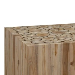 Table basse Teck authentique 50x50x35 cm 631122631122