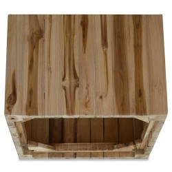 Table basse Teck authentique 50x50x35 cm 631122631122