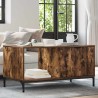 Table basse Chêne fumé 90 x 49 x 46 cm Bois d'ingénierie 631123631123
