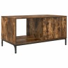 Table basse Chêne fumé 90 x 49 x 46 cm Bois d'ingénierie 631123631123