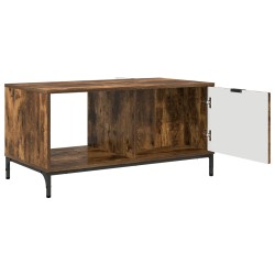 Table basse Chêne fumé 90 x 49 x 46 cm Bois d'ingénierie 631123631123