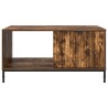 Table basse Chêne fumé 90 x 49 x 46 cm Bois d'ingénierie 631123631123