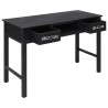 Table console Noir 110x45x76 cm Bois 631126631126