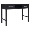 Table console Noir 110x45x76 cm Bois 631126631126