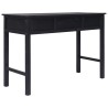 Table console Noir 110x45x76 cm Bois 631126631126