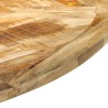 Table à dîner Ø150x76 cm bois de manguier massif brut 631130631130