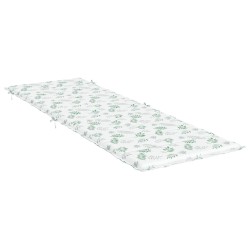 Coussin de chaise longue motif de feuilles tissu oxford 631140631140