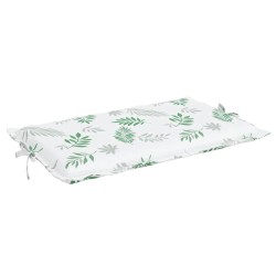 Coussin de chaise longue motif de feuilles tissu oxford 631140631140