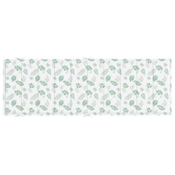 Coussin de chaise longue motif de feuilles tissu oxford 631140631140