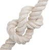 Corde en Jute 36 Blanc Jute 100% Tossa 631154631154