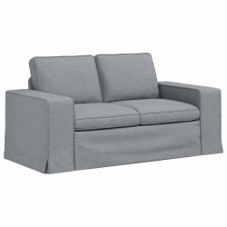 Canapé Gris clair 162 x 80 x 82 cm tissu 631169631169