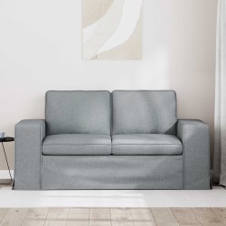Canapé Gris clair 162 x 80 x 82 cm tissu 631169631169