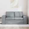 Canapé Gris clair 162 x 80 x 82 cm tissu 631169631169