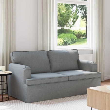 Canapé Gris clair 162 x 80 x 85 cm tissu 631175631175